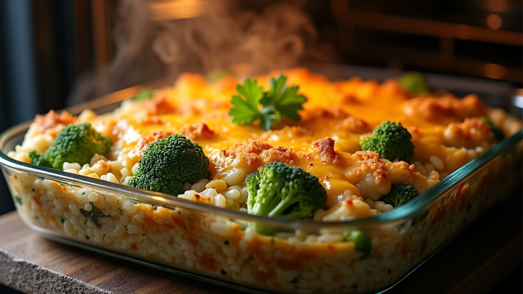 bake until golden bubbly