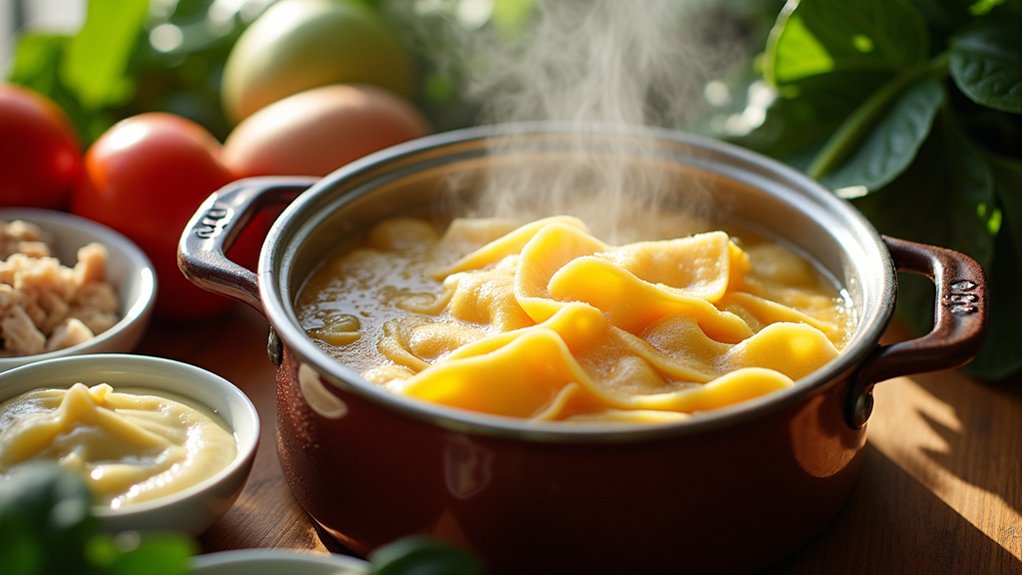 boil noodles until al dente