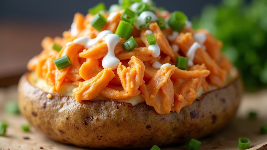 buffalo chicken filling preparation