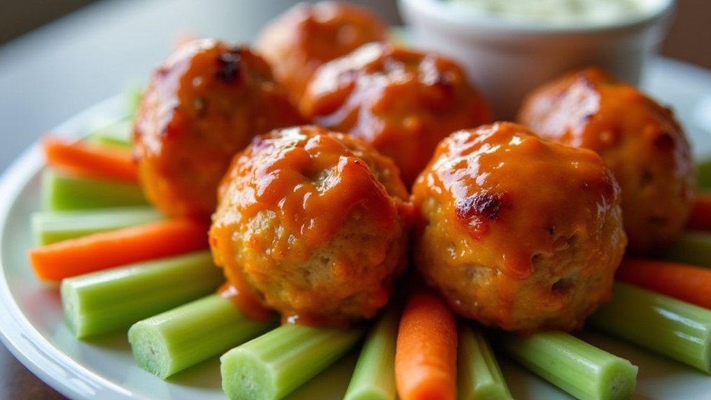 buffalo chicken meatballs nutrition