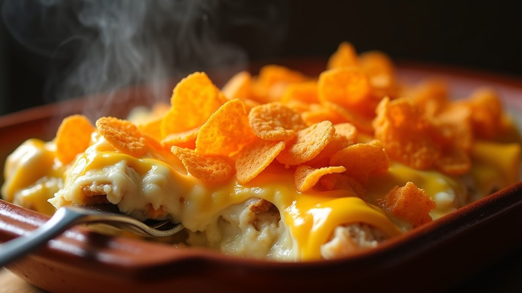 cheesy doritos chicken casserole