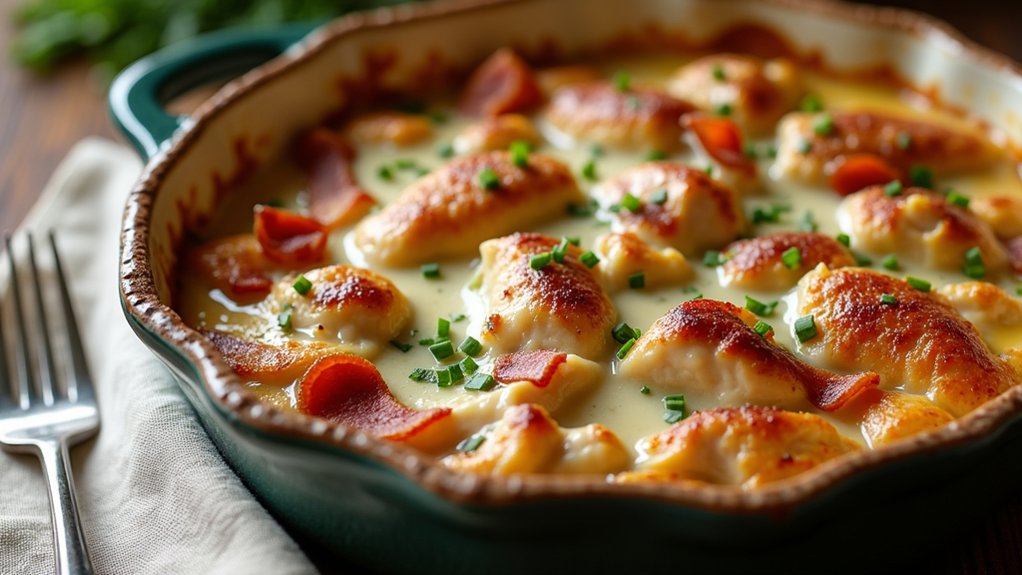 chicken bacon ranch casserole