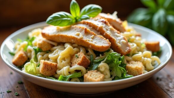 chicken caesar pasta recipe