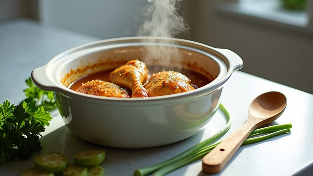 chicken in flavorful sauce