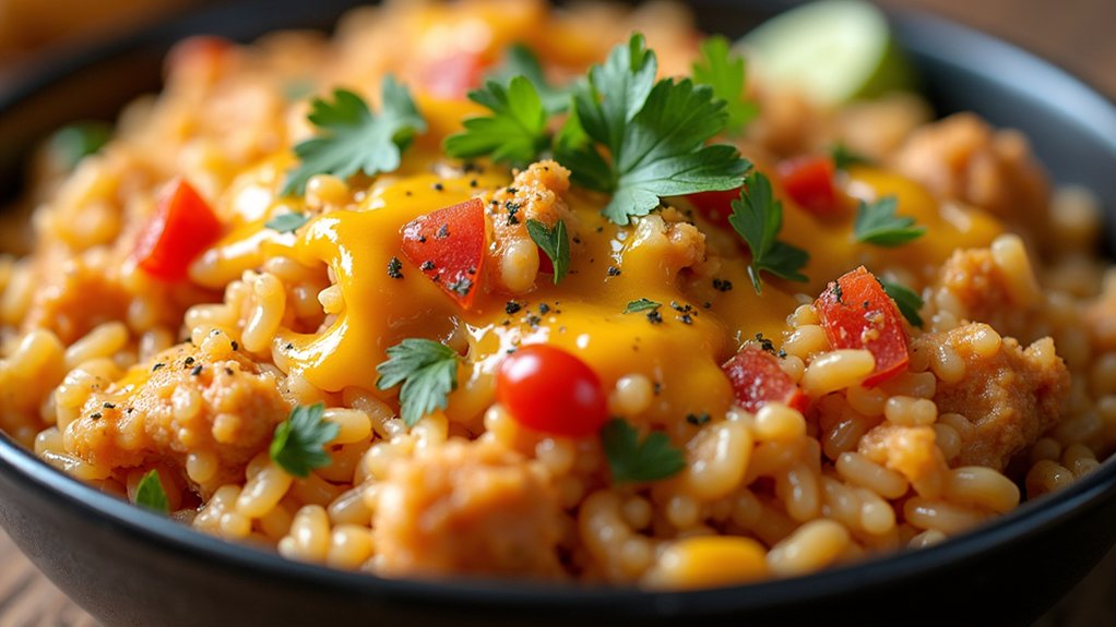 cilantro elevates taco rice