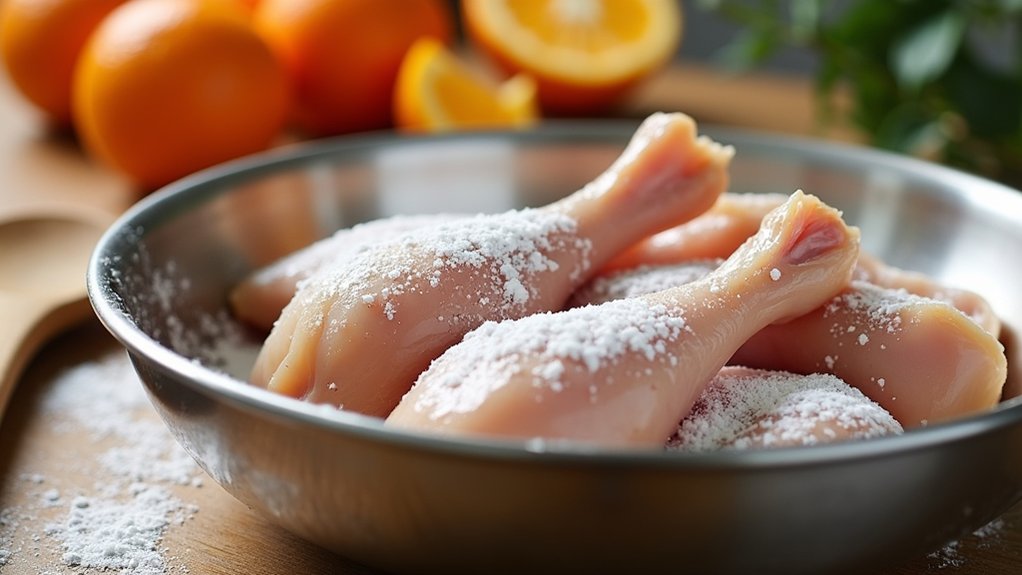 coat chicken for crunch