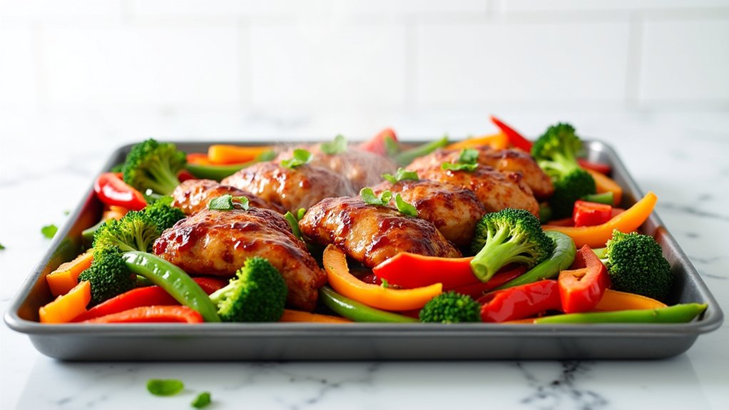 colorful veggies enhance flavor