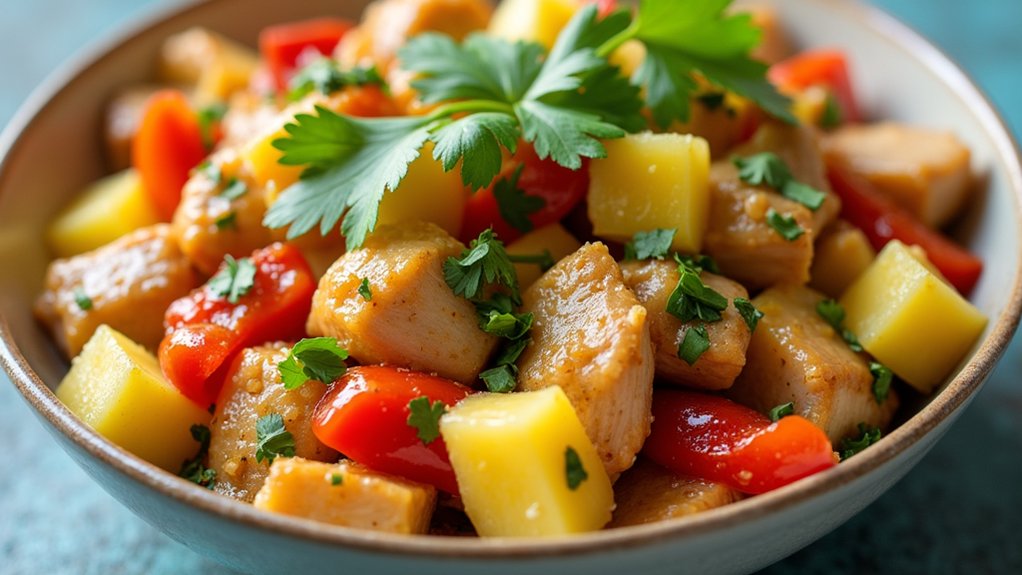 combine ingredients with care