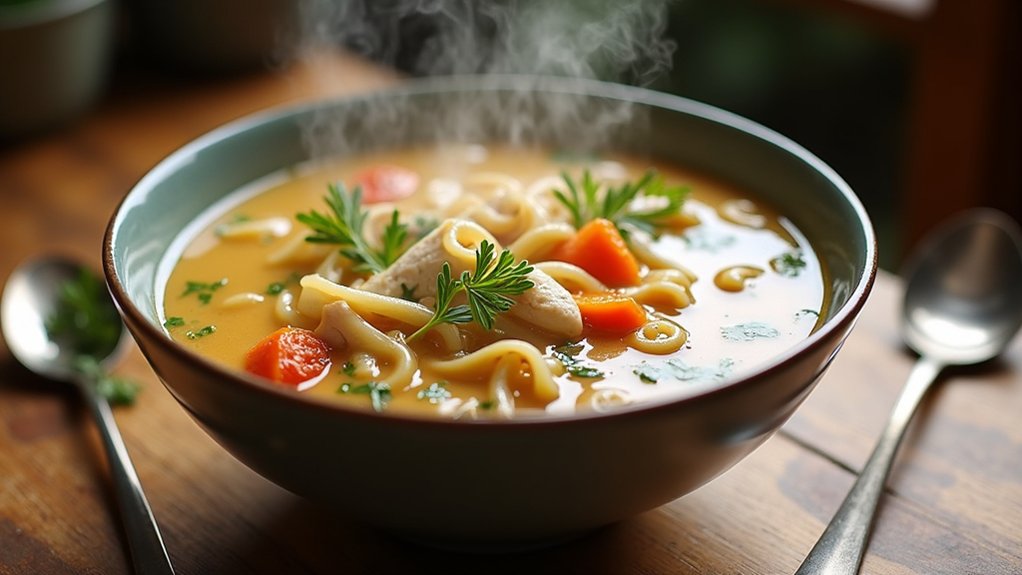 comforting nostalgic family meal