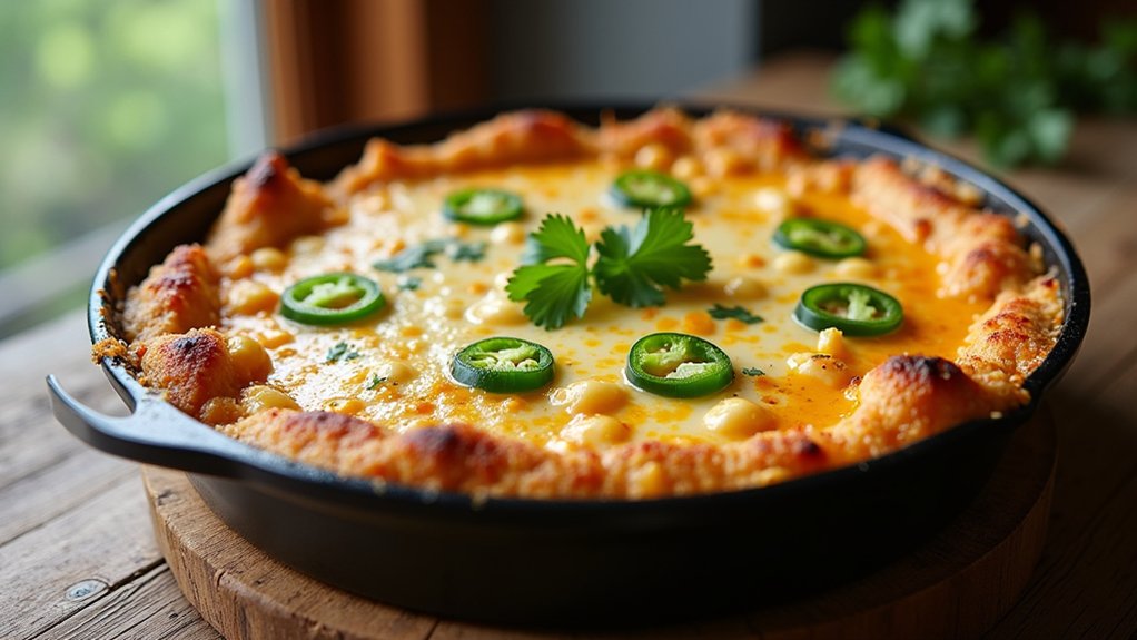 comforting spicy chicken casserole