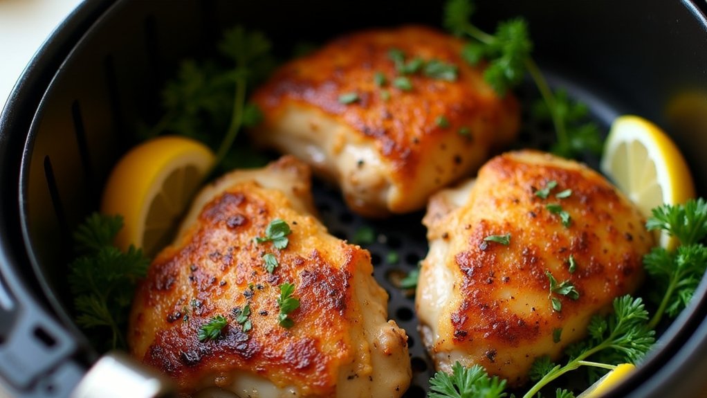 cook chicken thighs evenly