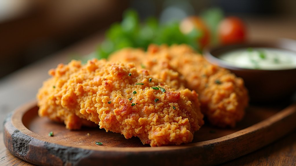 cornflake chicken serving suggestions