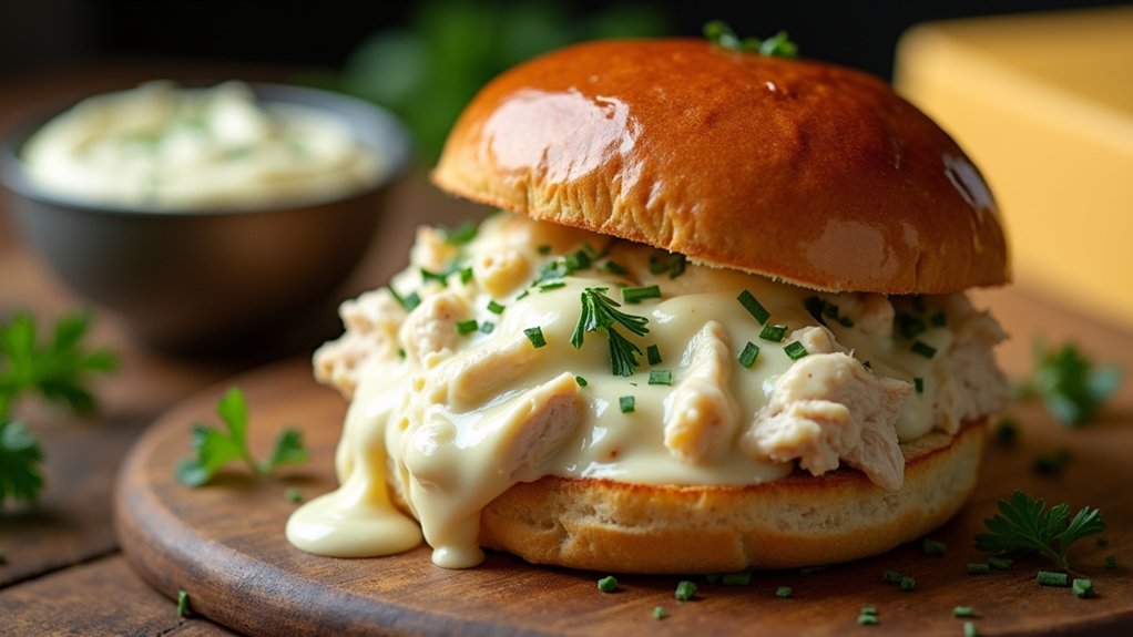 creamy cheesy sloppy joes