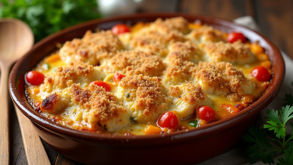 creamy chicken casserole recipe