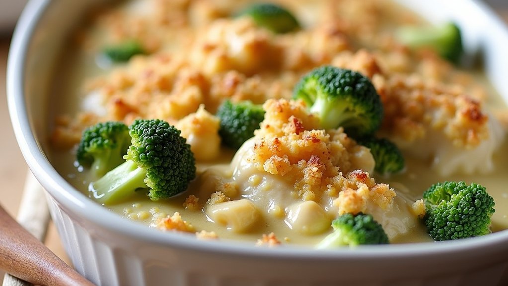 creamy sauce transforms casserole