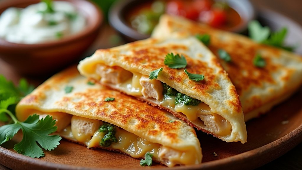 creative quesadilla serving suggestions