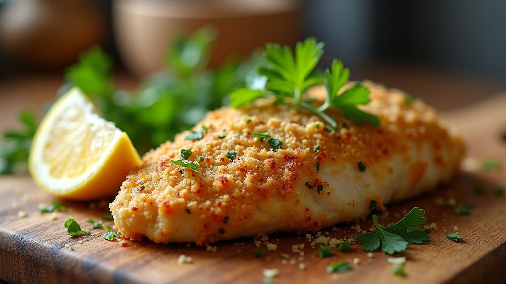 crispy parmesan chicken delight