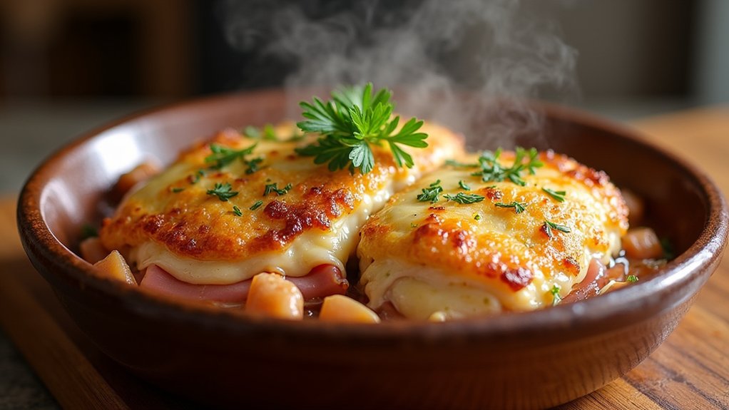 crockpot chicken cordon bleu