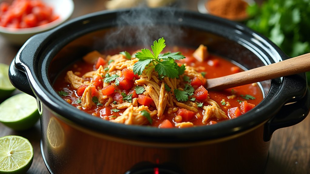 crockpot salsa chicken recipe