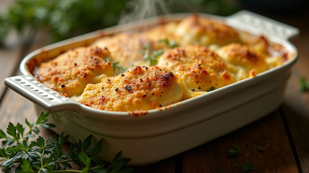 crunchy breadcrumb topping variation