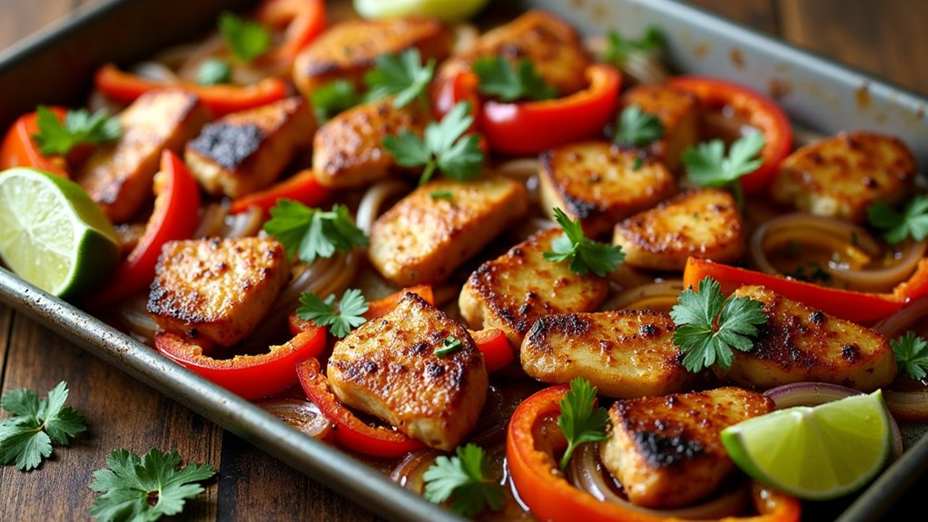 culinary adventure with fajitas