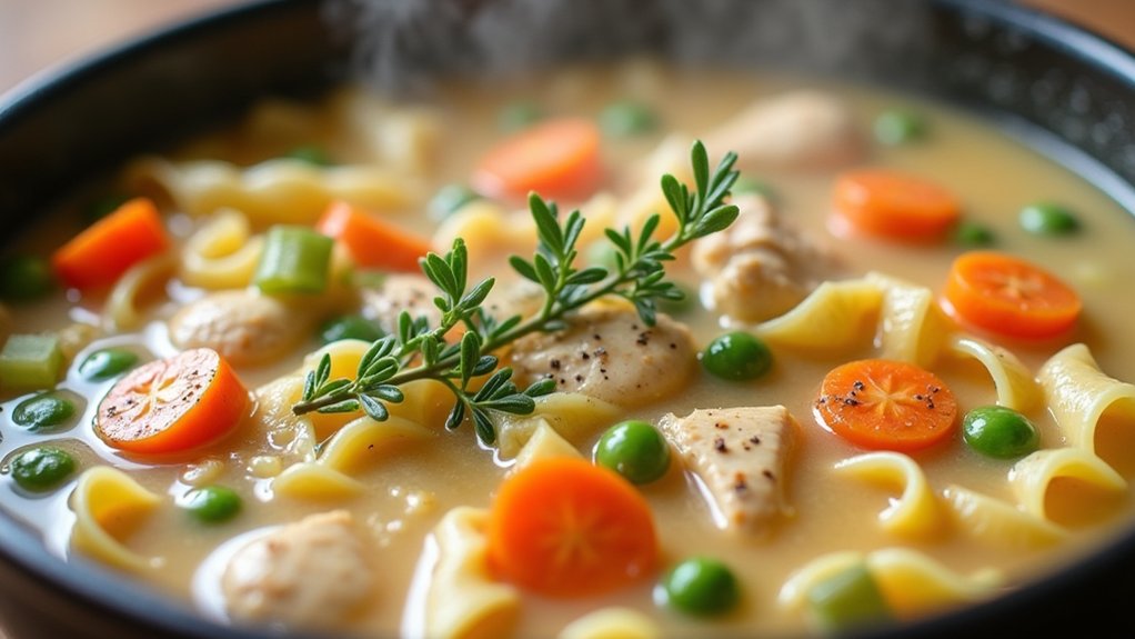 elevate soup with vegetables