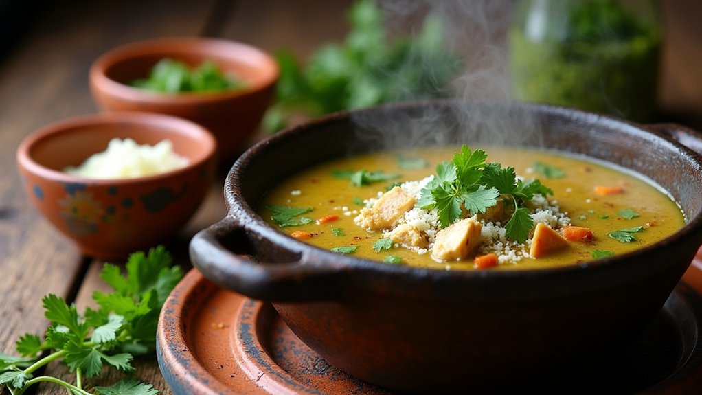 enchilada inspired comforting soup