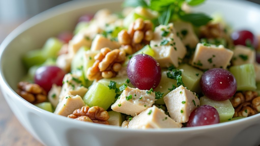 fold in crunchy celery