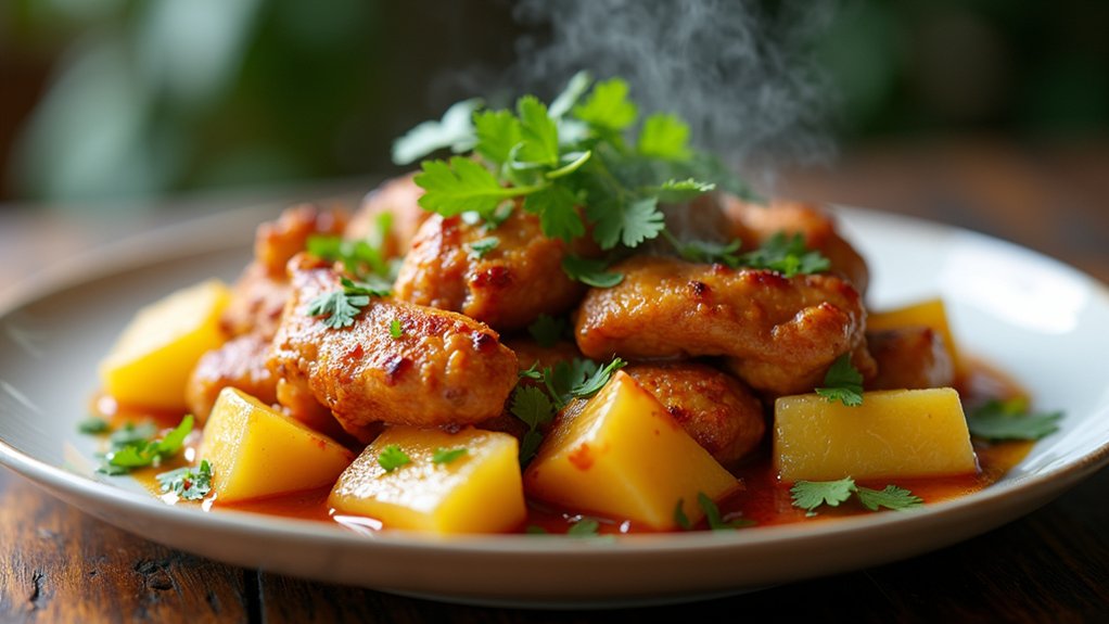 fresh cilantro enhances flavor