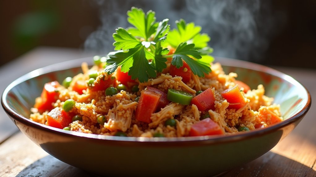 fresh cilantro enhances flavor