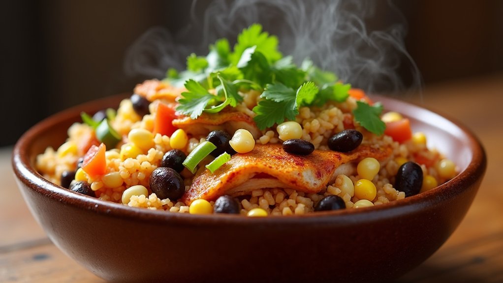 fresh cilantro enhances flavor