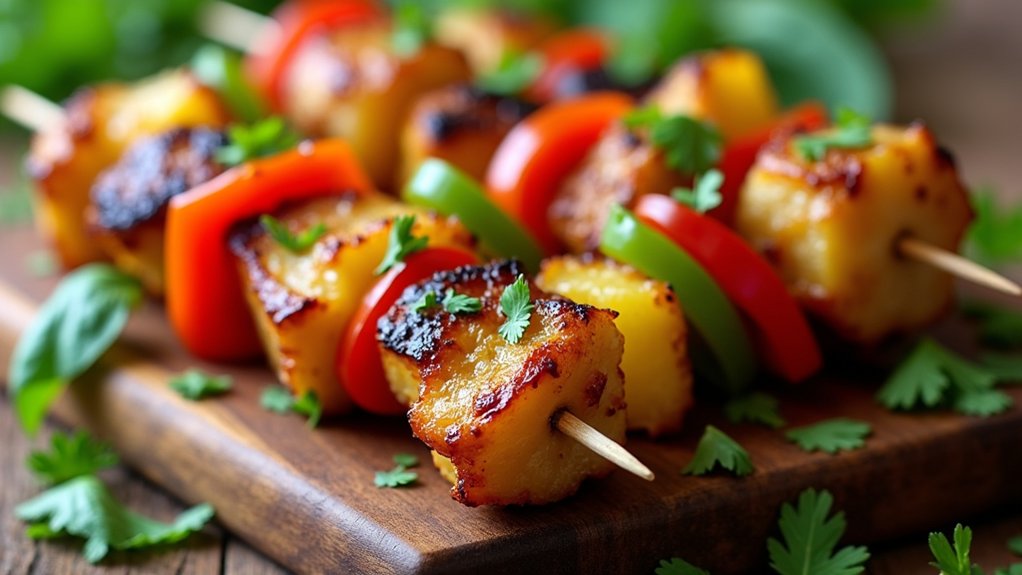 fresh herbs enhance kabobs