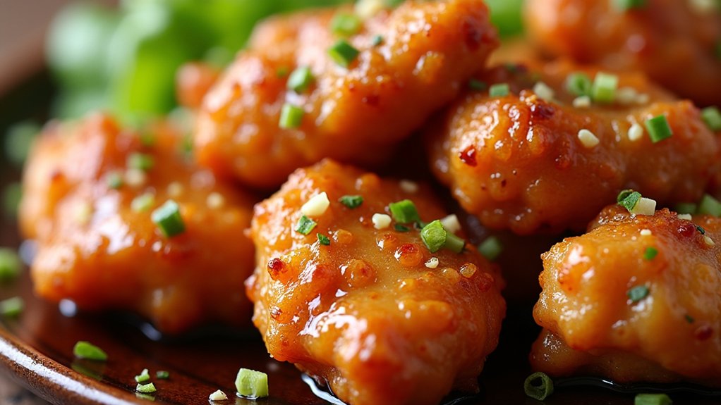 fry chicken until golden