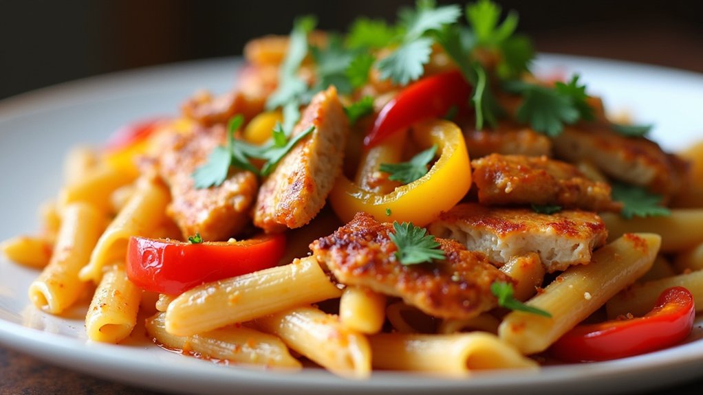 garnish with fresh cilantro