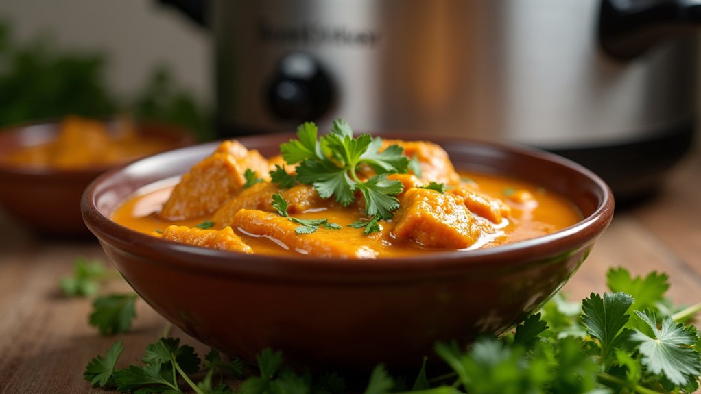 garnish with fresh cilantro