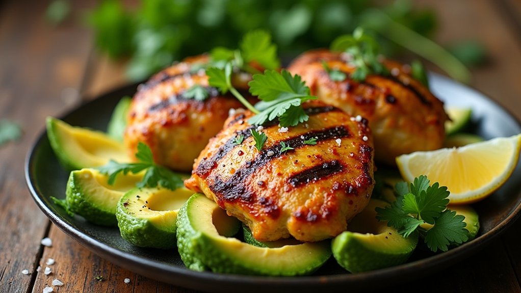 grilled avocado chicken recipe