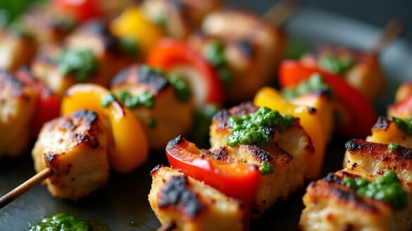 grilled chicken with chimichurri