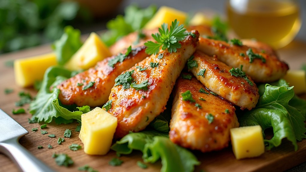 grilled marinated chicken preparation