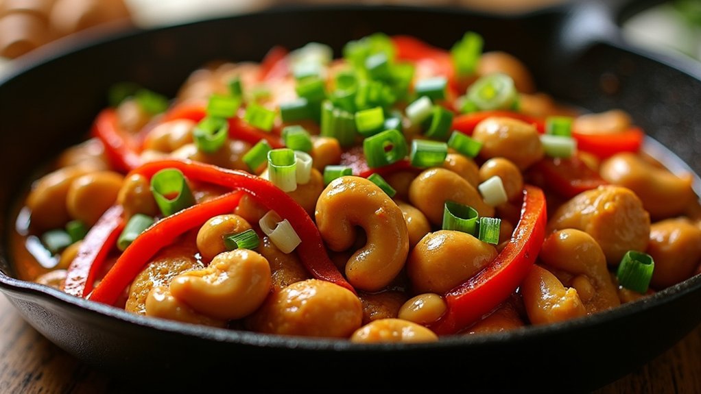 integrating chicken into sauce