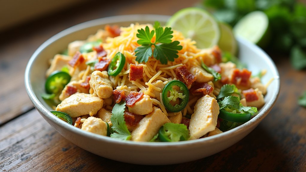 jalape o popper chicken salad