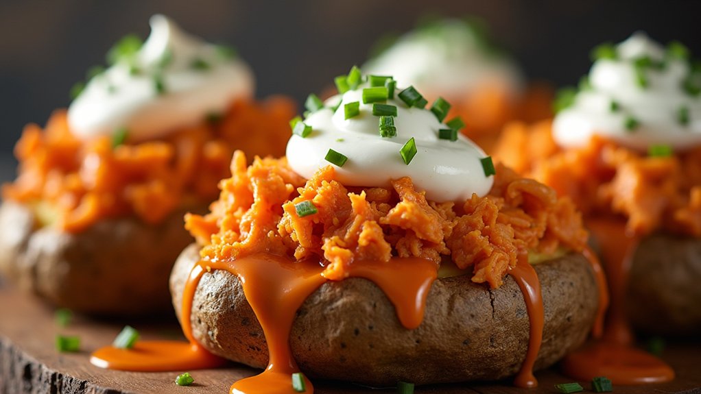 loaded baked potato preparation