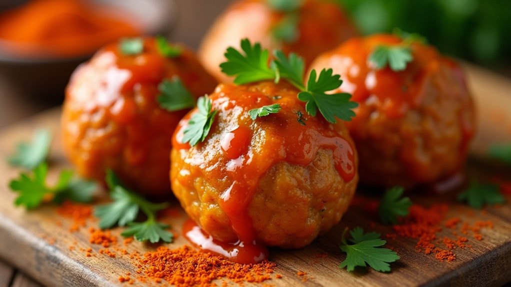 mix chicken with spices