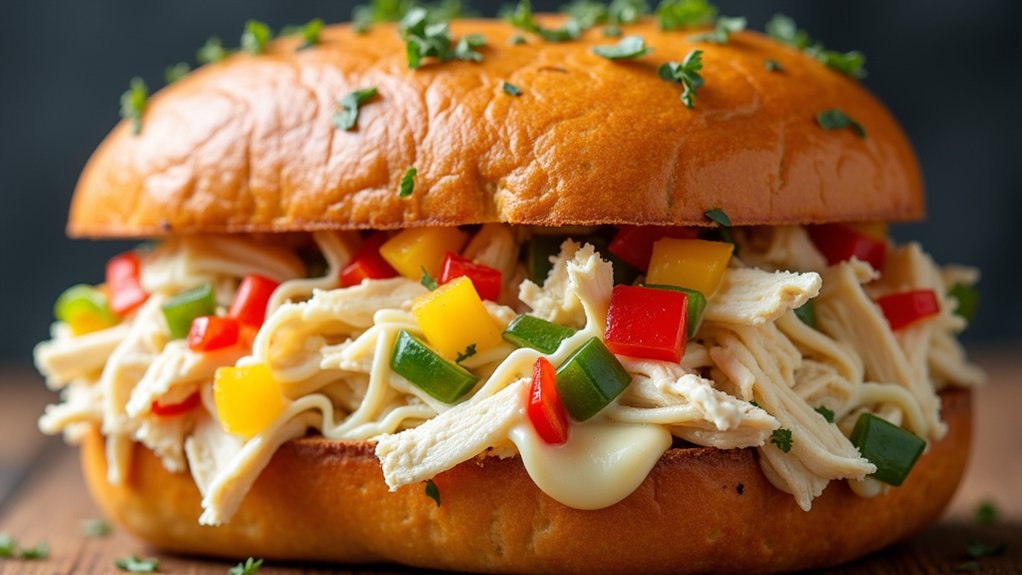 mix ingredients for flavor