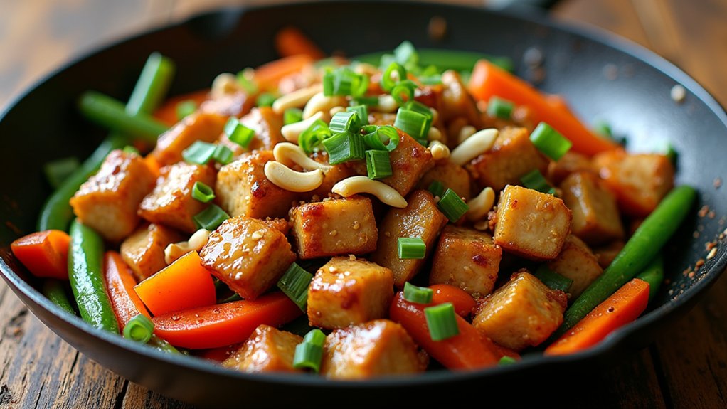 nutritional breakdown for cashew chicken