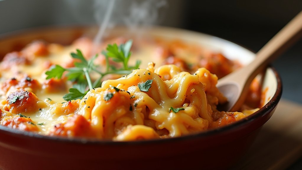 nutritional breakdown of casserole