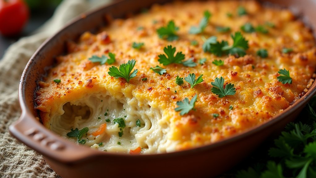 nutritional profile of casserole