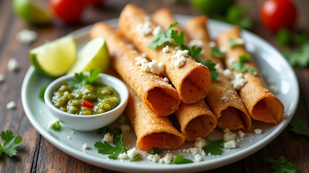 nutritional value of taquitos