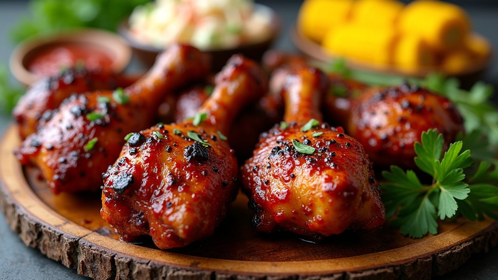 oven baked bbq drumsticks