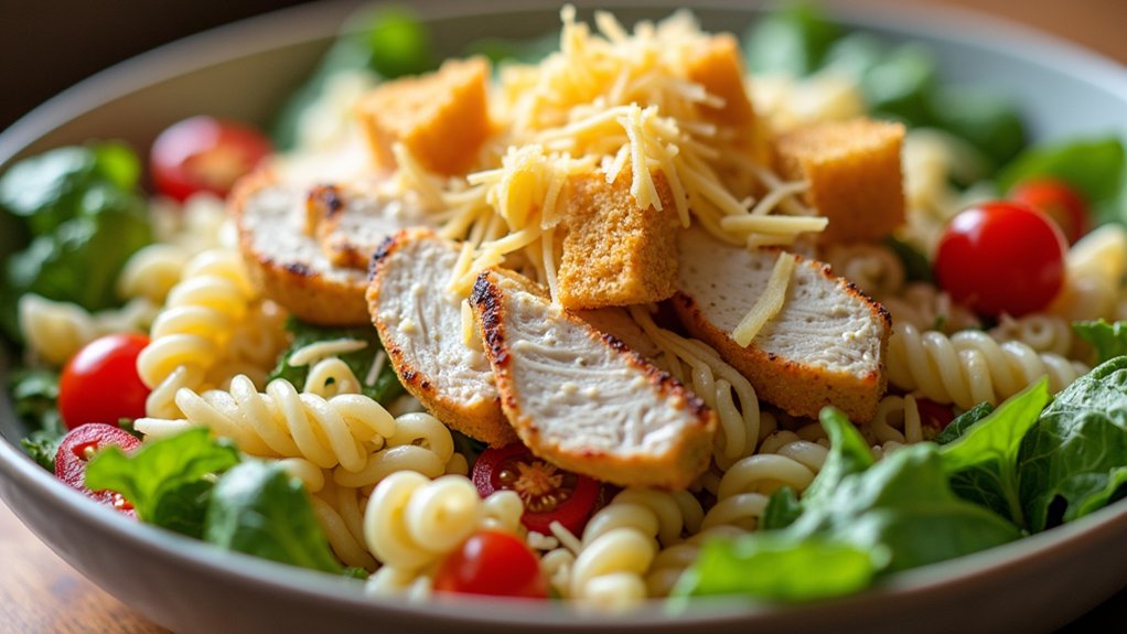 parmesan and crouton crunch