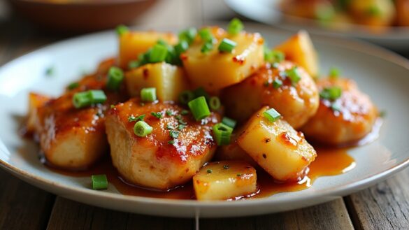 pineapple chicken air fryer